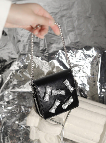 Ribbon Chain Mini Bag