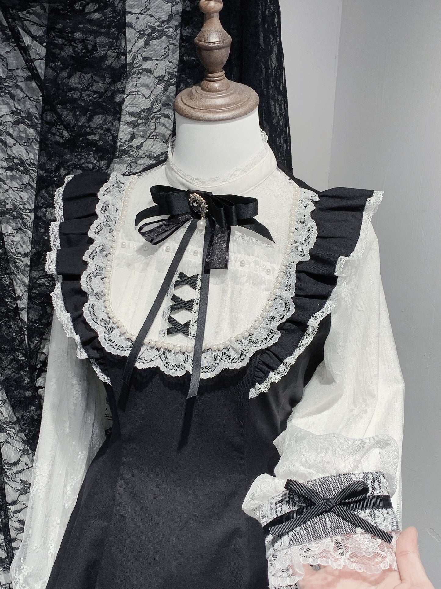 [pre-order] First Love Contract Lace Pearl Ribbon Set