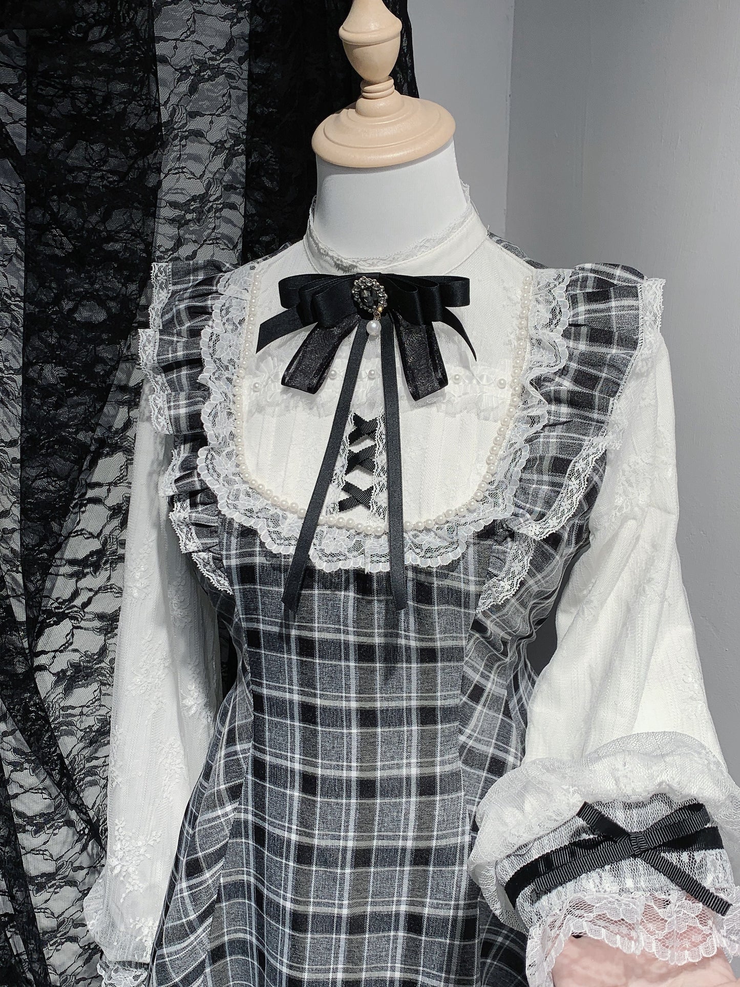 [pre-order] First Love Contract Lace Pearl Ribbon Set