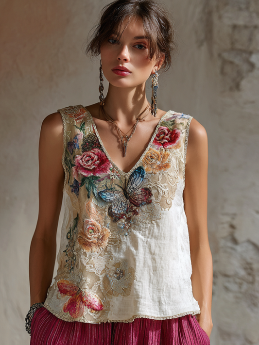 Vintage Inspired Top with a Contemporary Edge