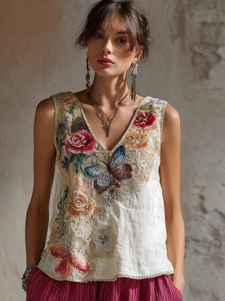 Vintage Inspired Top with a Contemporary Edge