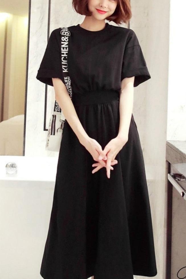 Simple I Line Dress