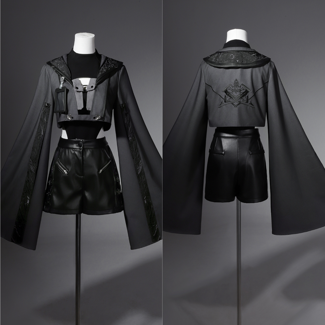 [pre-order] Shinbu Lolita Mode Wide Jacket + Top + Shorts