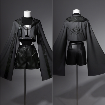[pre-order] Shinbu Lolita Mode Wide Jacket + Top + Shorts