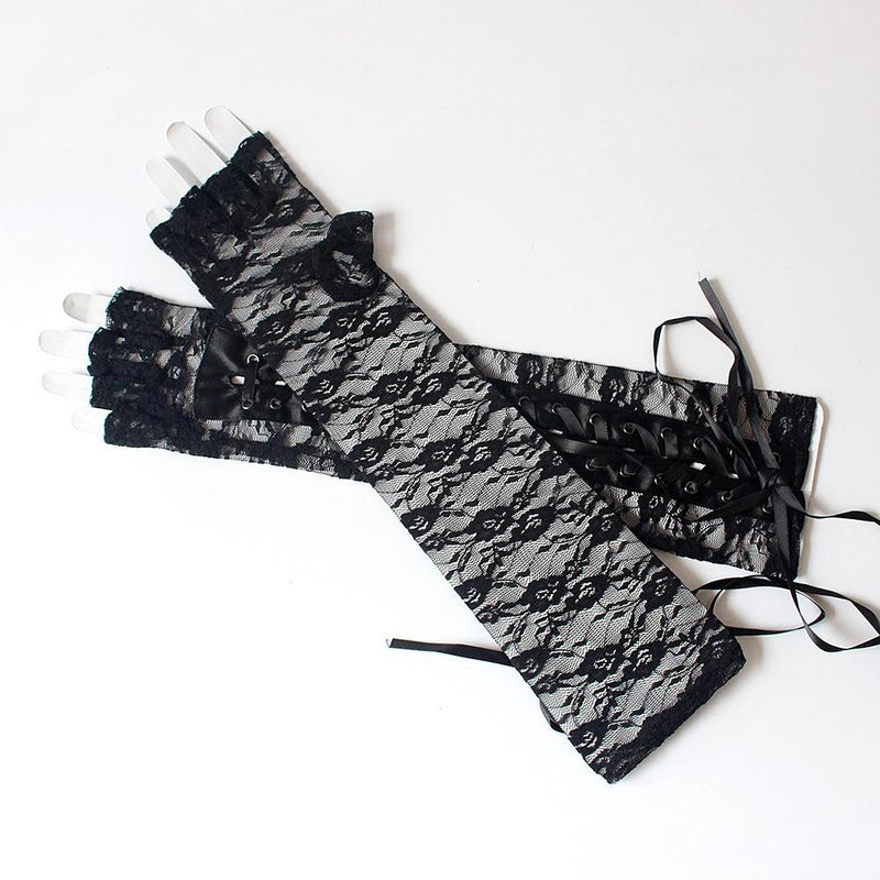 Lace Long Gloves