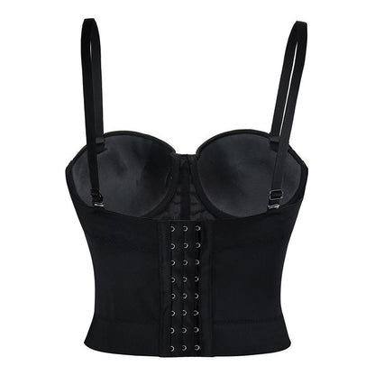 Leather Bra Top
