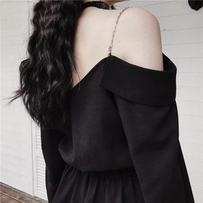 Long Sleeve Collar Dress