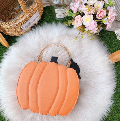 Bat Motif Pumpkin Bag