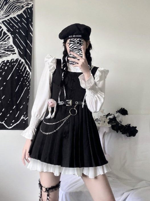 Shirt & Overall Skirt
