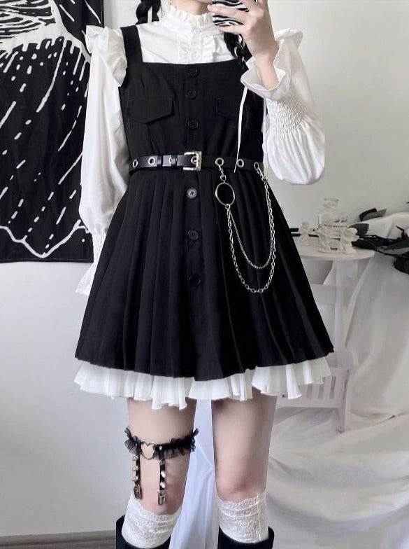 Shirt & Overall Skirt