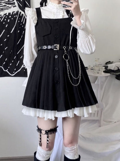 Shirt & Overall Skirt