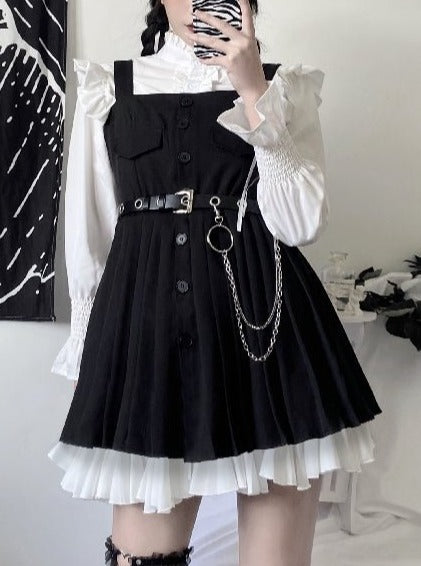Shirt & Overall Skirt