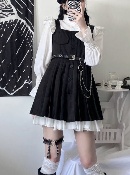Shirt & Overall Skirt