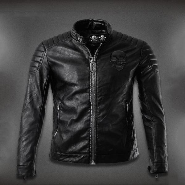 Skull Leather Jacket