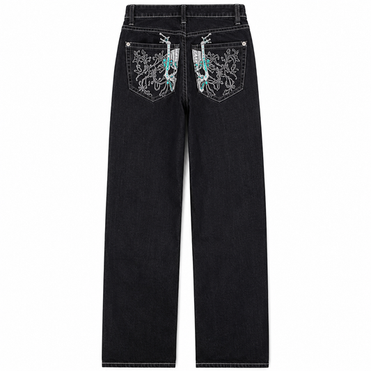 Retro Goth' Jeans