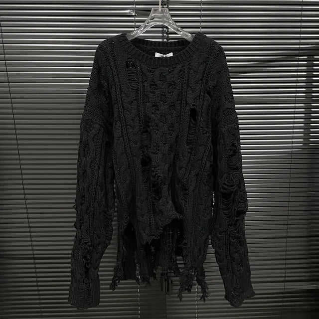Knitted Pullover Gray