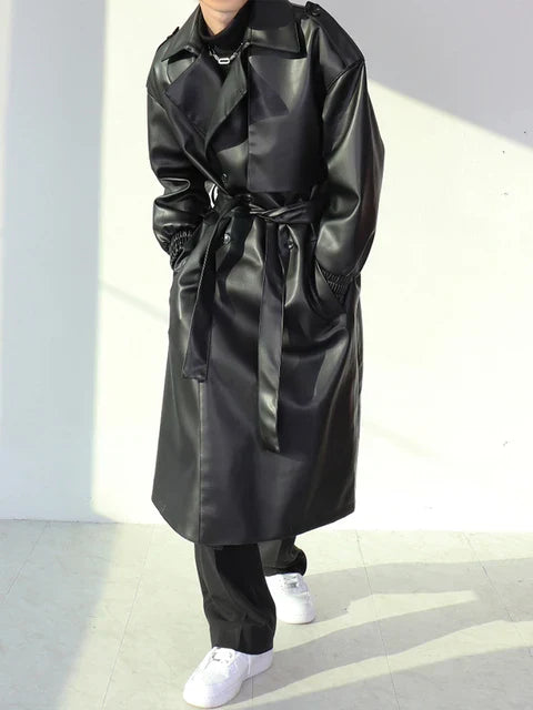 Oversized Trench Coat Green