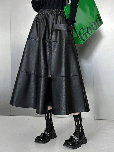 Leather Skirt