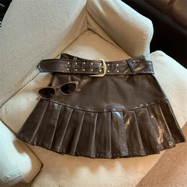 Leather Skirt
