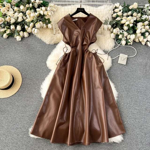 Leather Dress