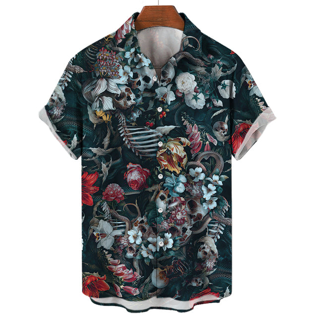 Hawaiian Skull T-shirt