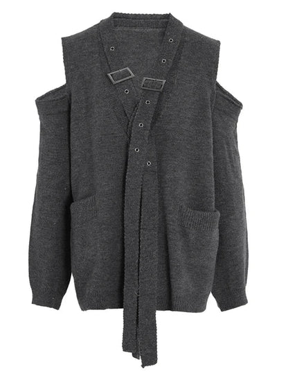 Knitted Sweater Gray
