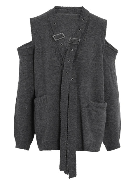 Knitted Sweater Gray