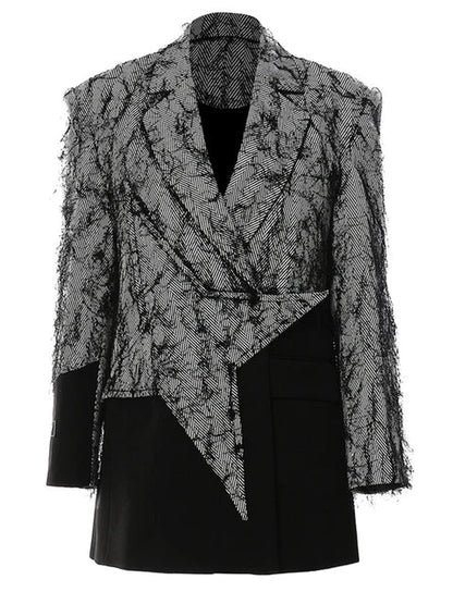 Loose Fit Jacket Gray