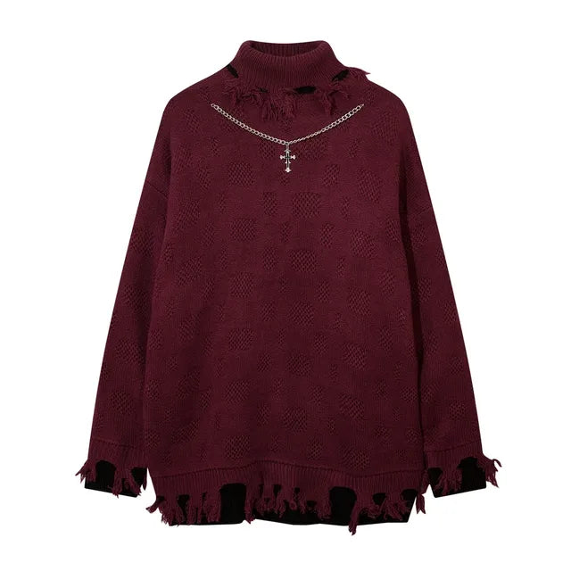 Gothic Pullover Black