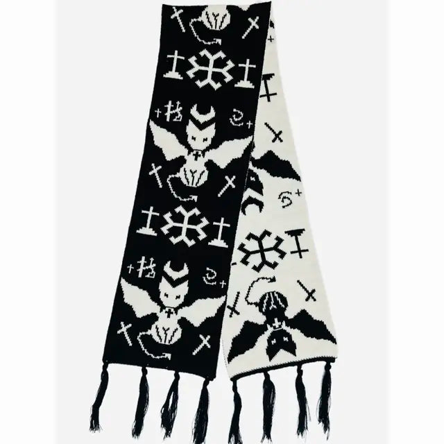 Gothic Scarf Black