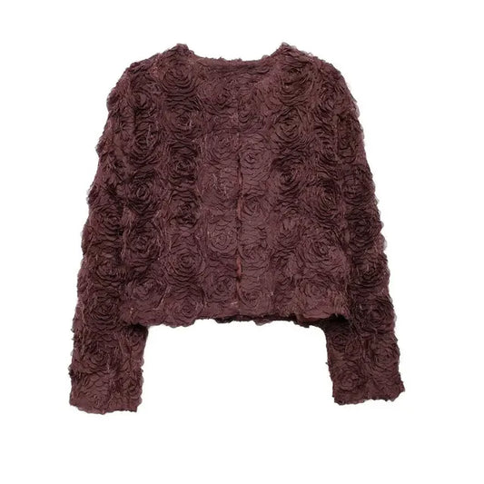 Flower Jacket Brown