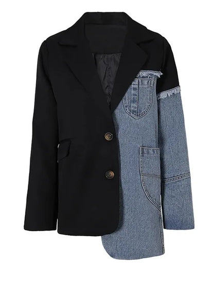 Denim Blazer Blue