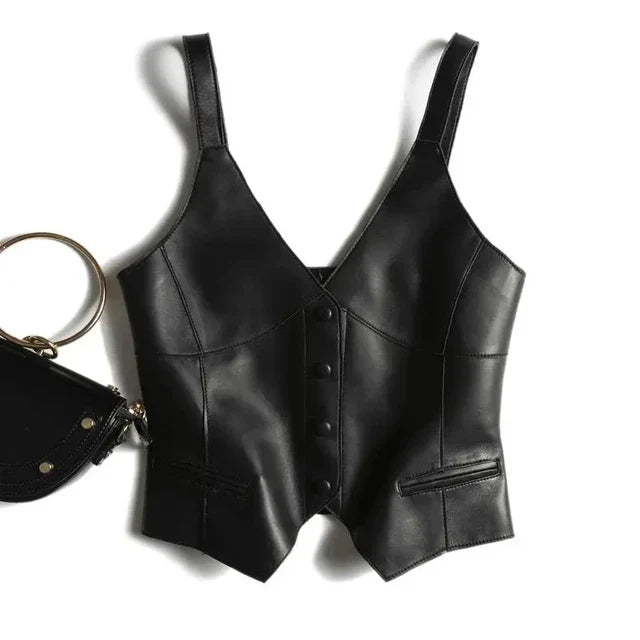 Leather Vest