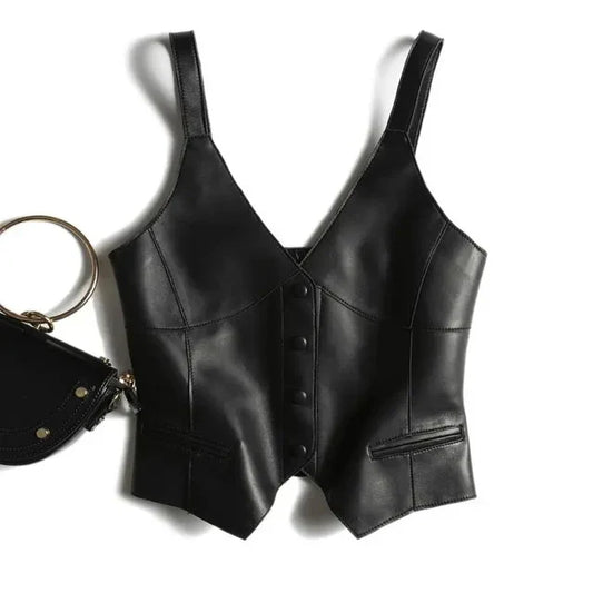 Leather Vest