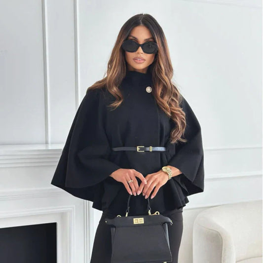 Cape Jacket Black