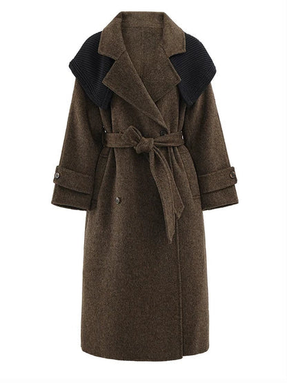 Woolen Coat Brown