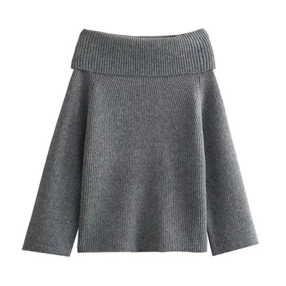 Knitted Pullover Black