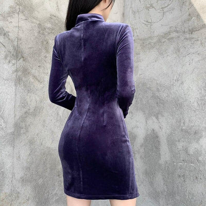 Velvet Night Dress
