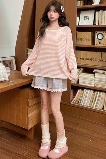 Sweet Cake Striped Top